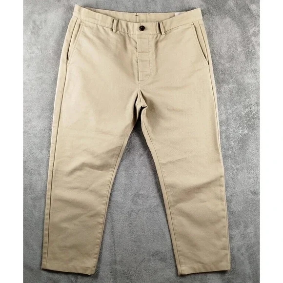 Sid Mashburn Garment-Dyed Field Khaki Slim Straight Chino Men's 36x30(36x26) - Picture 1 of 13